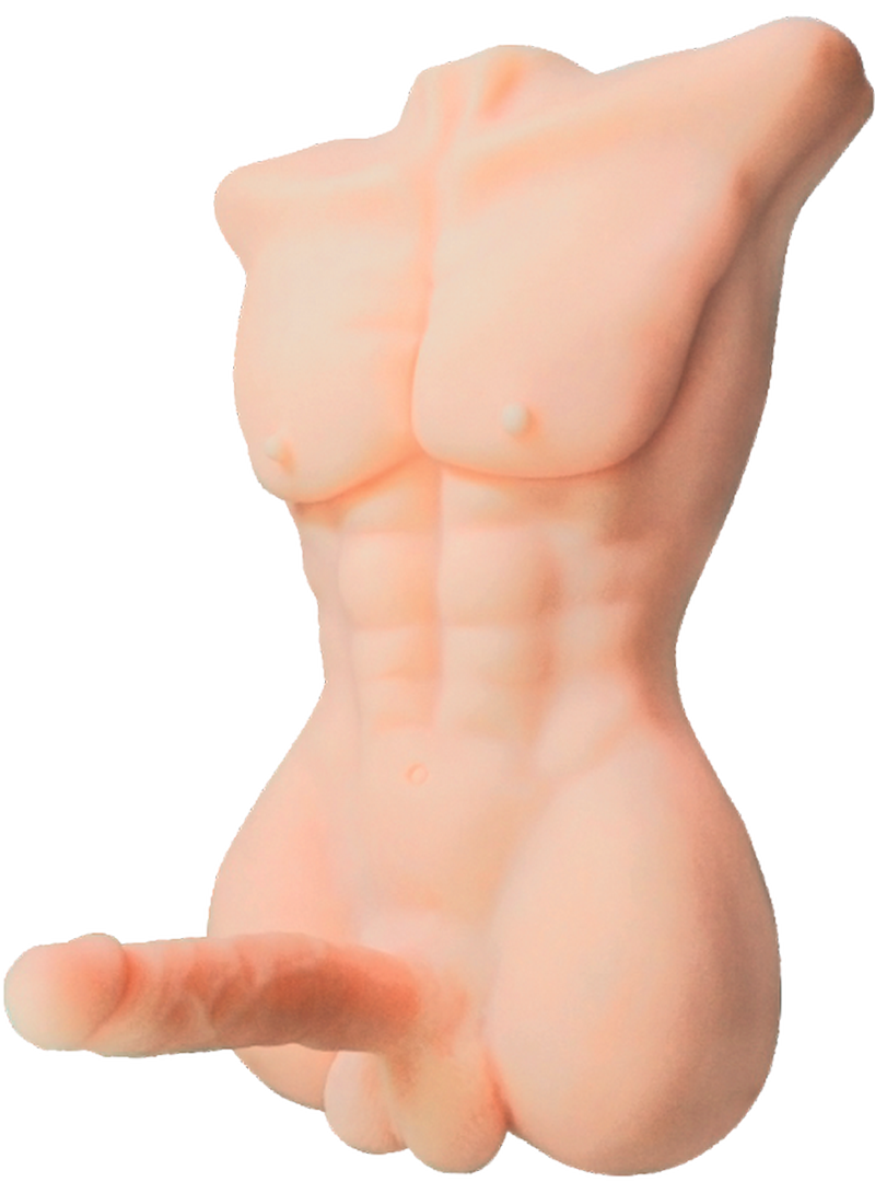 YT-038 Muscle TPE Shemale Real Doll Torso Yayo Doll