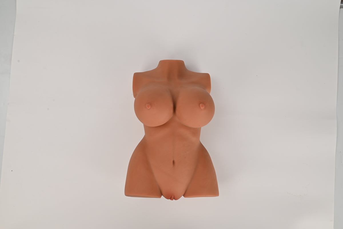 YT-125 Black Upper Body TPE Sex Doll Torsos