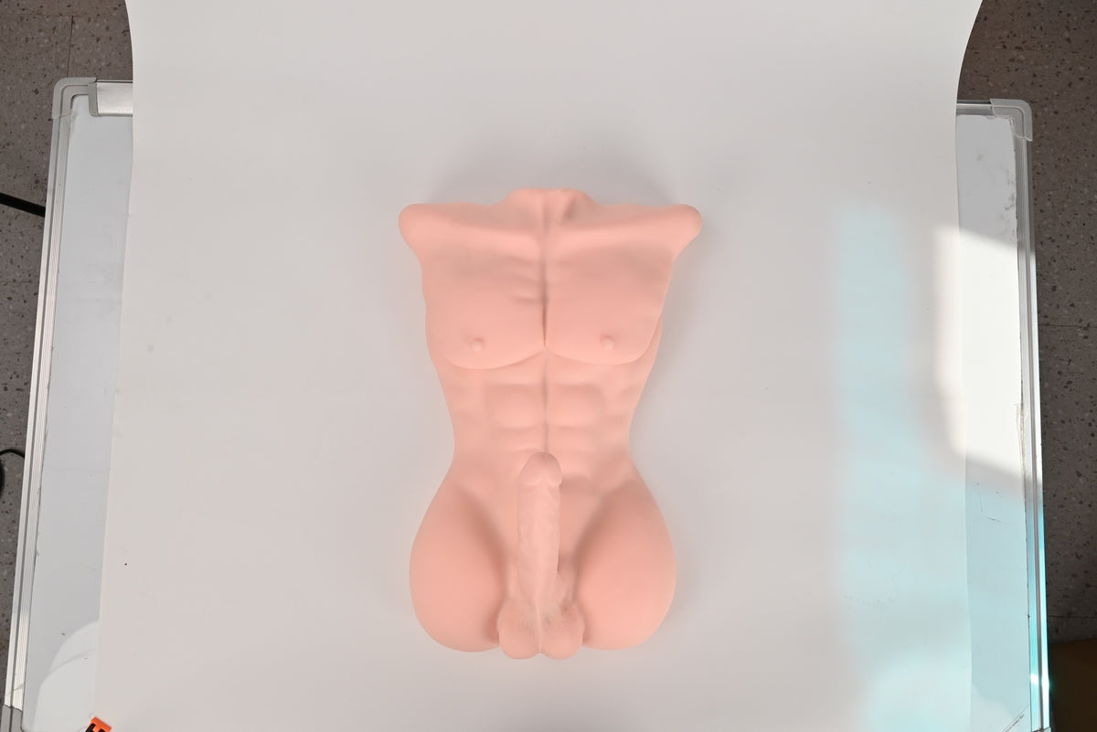 YT-038 TPE Upper Body Male Sex Doll Torso Masturbator Yayo Doll