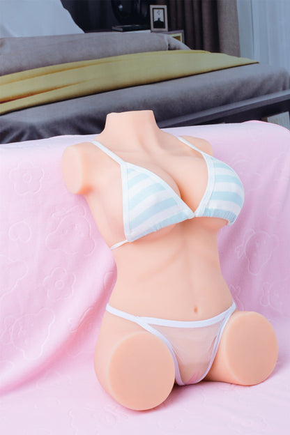 YouQDoll 43cm Realistic Half Body Love Doll Torso