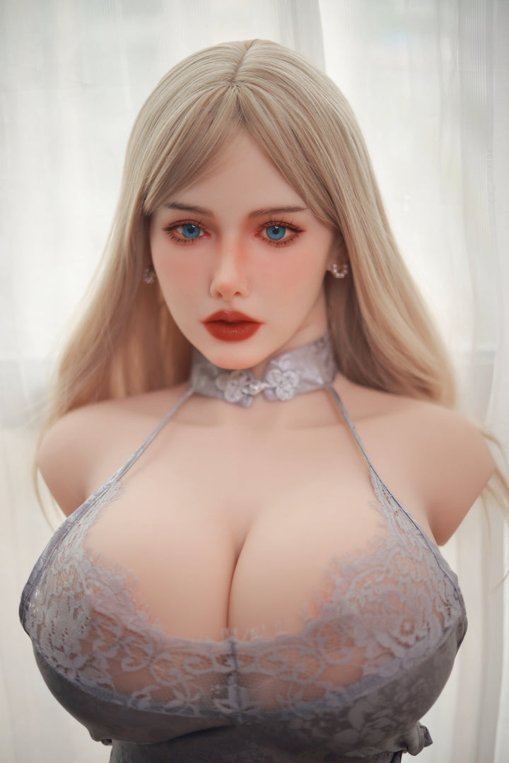 85cm Long Hair Upper Body TPE Sex Doll Torso without Hand Fire Doll