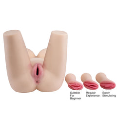 Ginny: 38.1LB Removable Vaginal Sex Doll 4 in 1 with Tantabosom