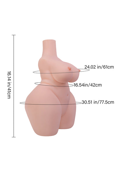 Rosaline: 16.3 LB Small Fat Ass Sex Doll Torso