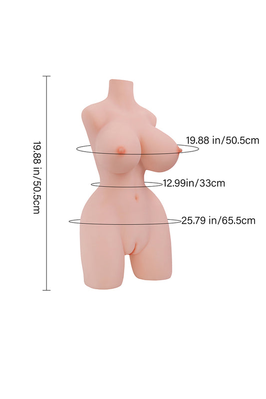Lena: 18.7 LB Slender Figure Torso Sex Toy in US Stock
