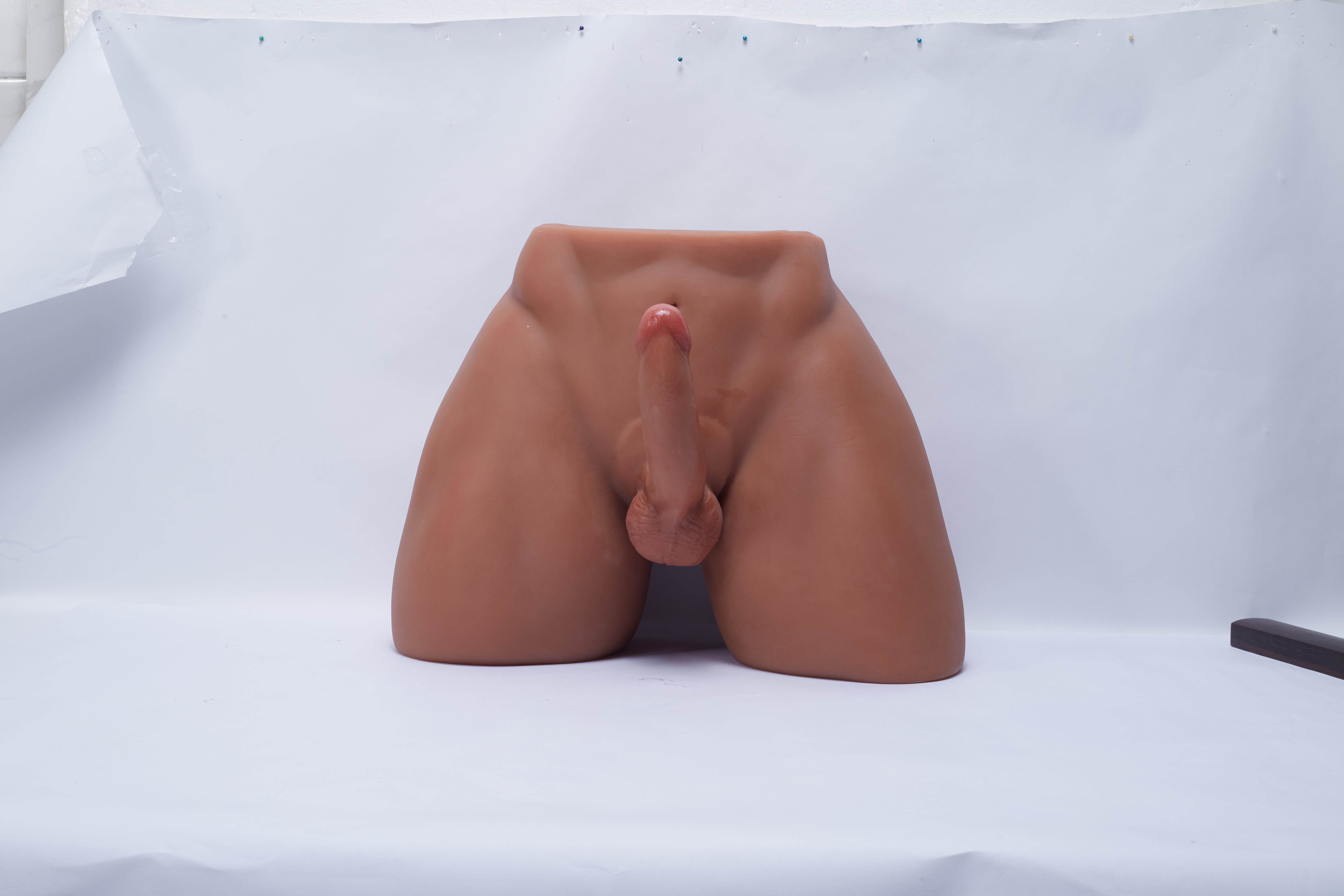 39cm Tan Skin Lower Body Sex Doll Torso Dildo Cosdoll