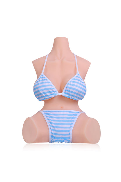 25.3 LB Marina Female Sex Doll Torso Fair/Wheat TPE Big Breasts Real Dolls Male Masturbator in Stock