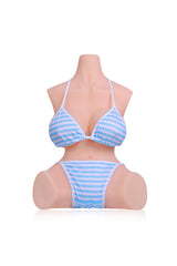 25.3 LB Marina Female Sex Doll Torso Fair/Wheat TPE Big Breasts Real Dolls Male Masturbator in Stock