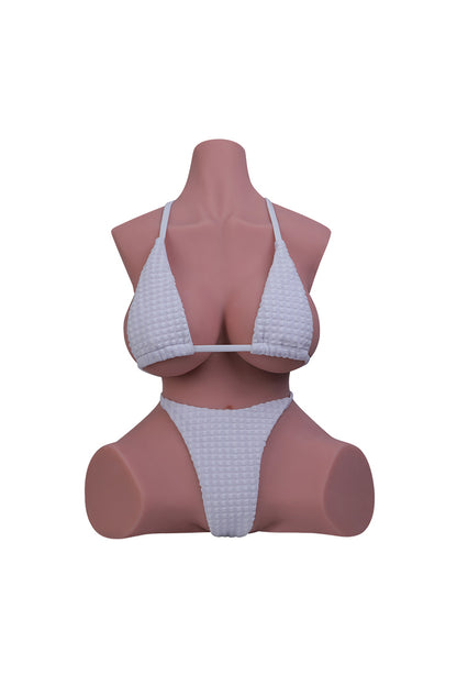 25.3 LB Marina Female Sex Doll Torso Fair/Wheat TPE Big Breasts Real Dolls Male Masturbator in Stock