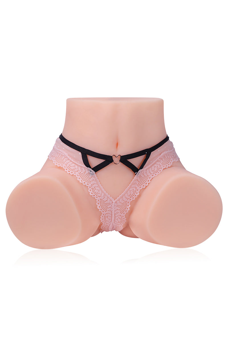 24.4LB Eyna Love Doll Torsos Fair/Wheat Skin TPE Realistic Tunnel Big Ass Torso Sex Dolls in Stock【US Only】