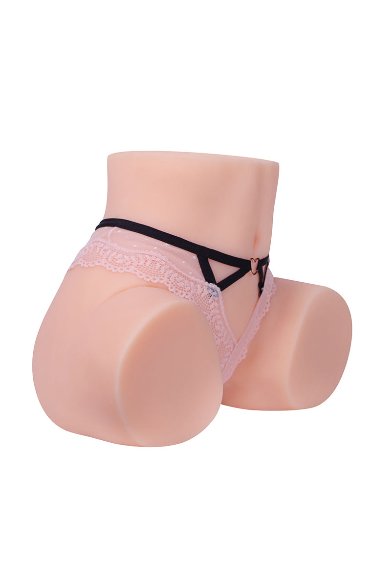 24.4LB Eyna Love Doll Torsos Fair/Wheat Skin TPE Realistic Tunnel Big Ass Torso Sex Dolls in Stock【US Only】