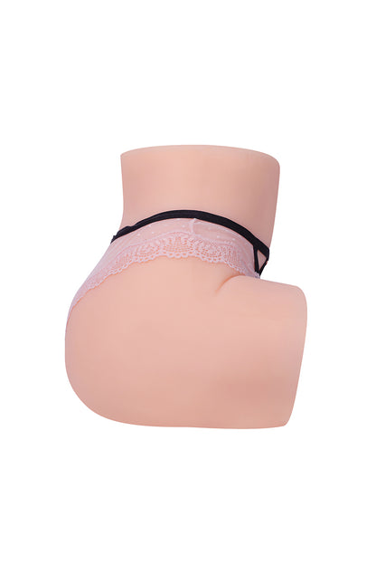 24.4LB Eyna Love Doll Torsos Fair/Wheat Skin TPE Realistic Tunnel Big Ass Torso Sex Dolls in Stock【US Only】