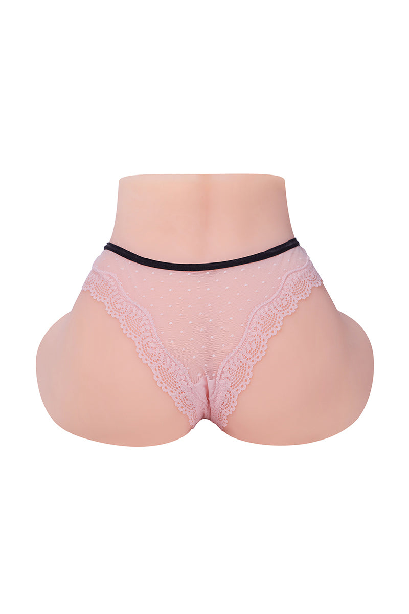 24.4LB Eyna Love Doll Torsos Fair/Wheat Skin TPE Realistic Tunnel Big Ass Torso Sex Dolls in Stock【US Only】