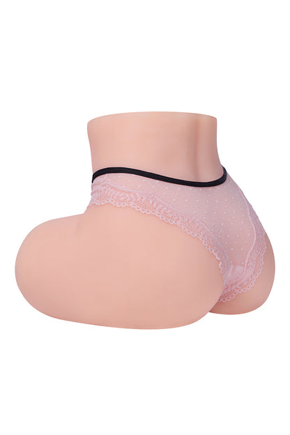 24.4LB Eyna Love Doll Torsos Fair/Wheat Skin TPE Realistic Tunnel Big Ass Torso Sex Dolls in Stock【US Only】