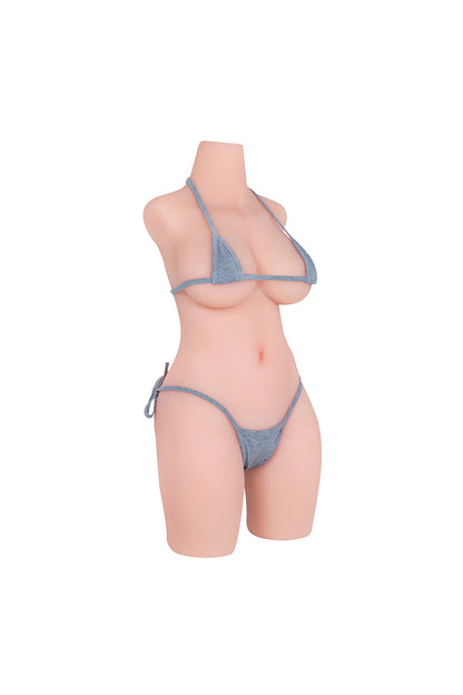 45.1LB Mona Torso Sex Doll Fair/Wheat Skin TPE Realistic Tunnel Realistic Love Dolls Masturbator Sexy Toys in Stock【US Only】