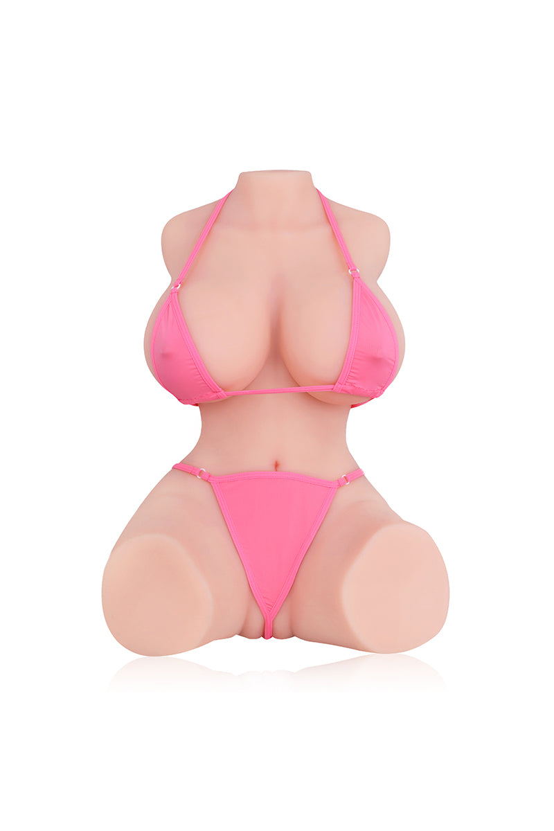 37.2 LB Vidona Realistic Love Doll Torso TPE Fair/Wheat Skin Big Breasts Sex Dolls in Stock【US Only】