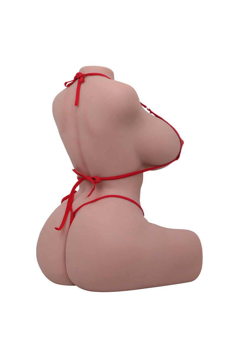 37.2 LB Vidona Realistic Love Doll Torso TPE Fair/Wheat Skin Big Breasts Sex Dolls in Stock【US Only】