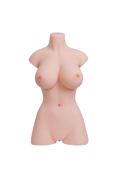 18.6 LB Vena Realistic Sex Doll Torso Fair/Wheat TPE Big Breasts Half Body Love Dolls in Stock