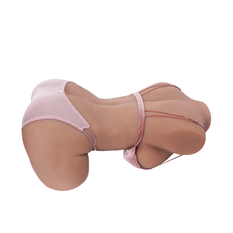 Candice: 43LB Most Realistic Pussy Torso Sex Doll Sexy Adult Toy Male Masturbator(Wheat)