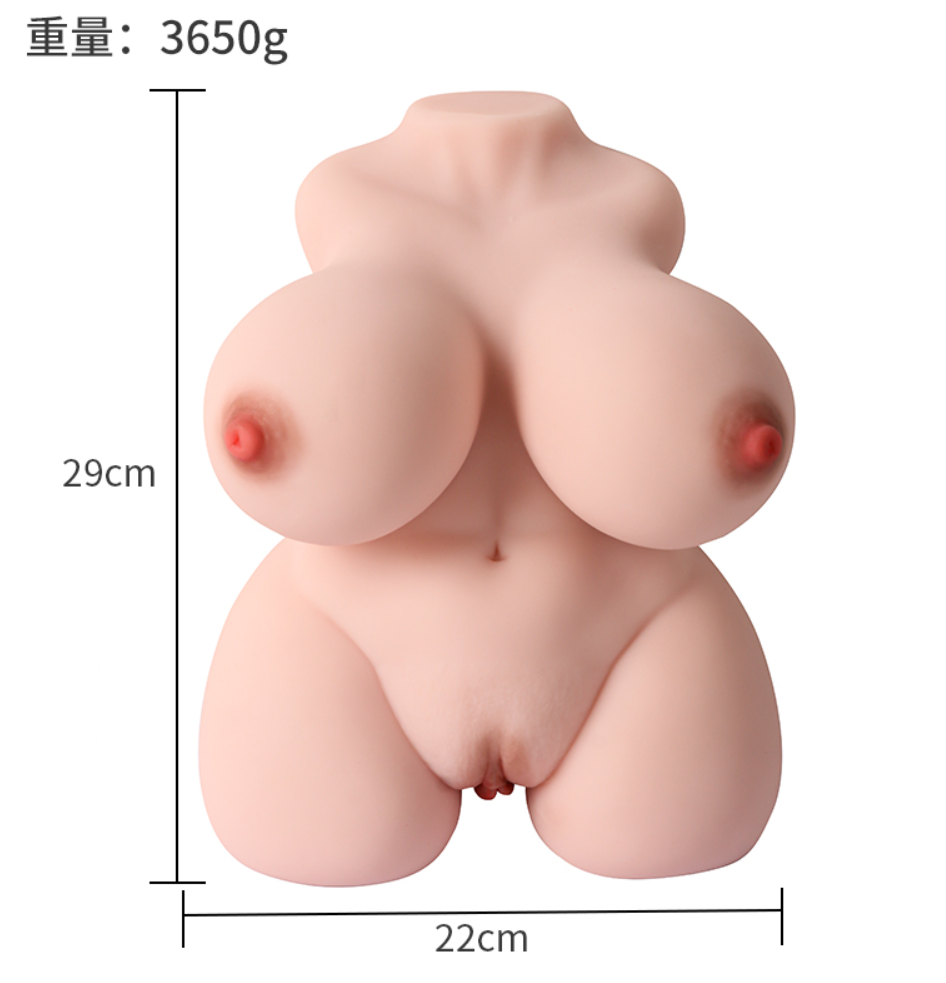 27cm Big Breast Fat Love TPE Real Doll Torso