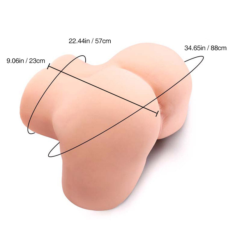 Cecilia Fair: 19.6LB Cute Vagina Sex Doll For Men Lifelike Love Torso Dolls Ass Realistic Soft Big Butt Toy