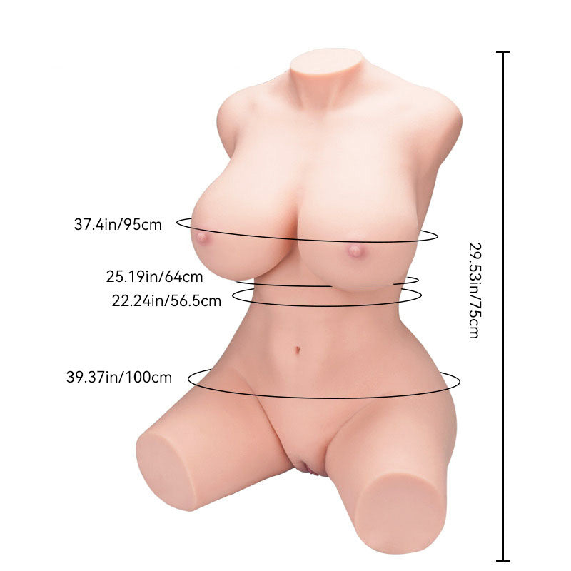 Jennifer: 60.6LB Big Tits Sex Doll Torso with Realistic Body Shape Big Dolltorso Jennifer: 60.6LB Big Tits Sex Doll Torso with Realistic Body Shape Big Dolltorso