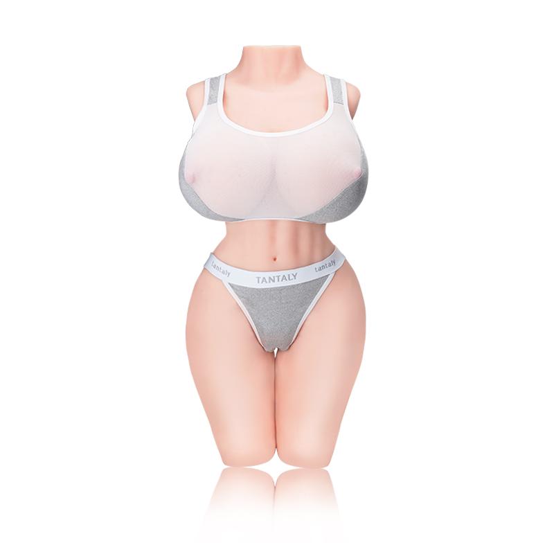 Monica: 40.7LB Best Hentai Sex Doll Torso for Breast Fun Sexy Torsos Love Dolls（Fair）