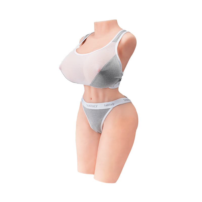 Monica: 40.7LB Best Hentai Sex Doll Torso for Breast Fun Sexy Torsos Love Dolls（Fair）