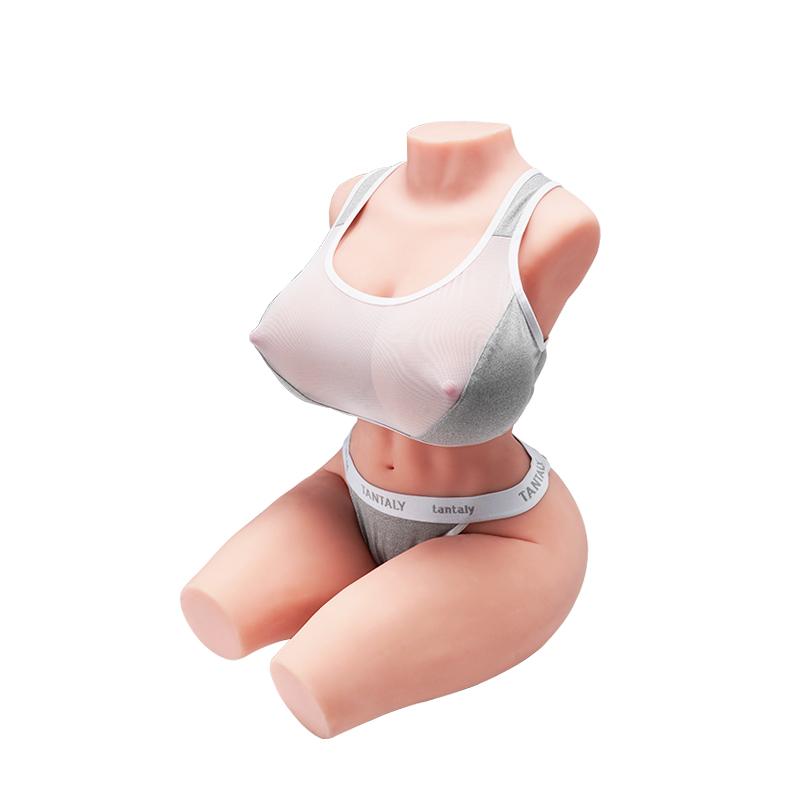 Monica: 40.7LB Best Hentai Sex Doll Torso for Breast Fun Sexy Torsos Love Dolls（Fair）