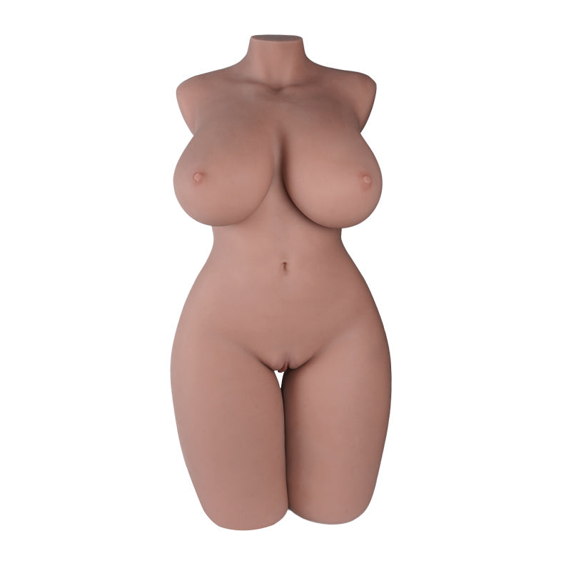 Monroe: 67.0LB Plump BBW Big Ass Love Toy Sex Doll Torso (Wheat)