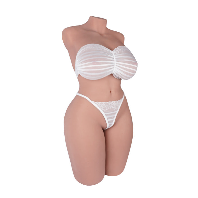 Monroe: 67.0LB Plump BBW Big Ass Love Toy Sex Doll Torso (Wheat)