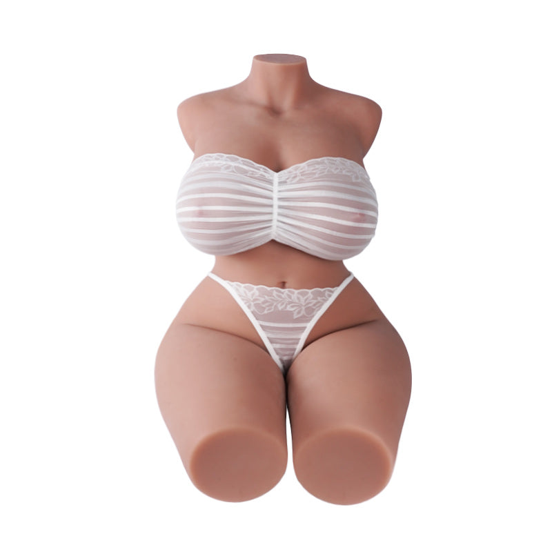 Monroe: 67.0LB Plump BBW Big Ass Love Toy Sex Doll Torso (Wheat)