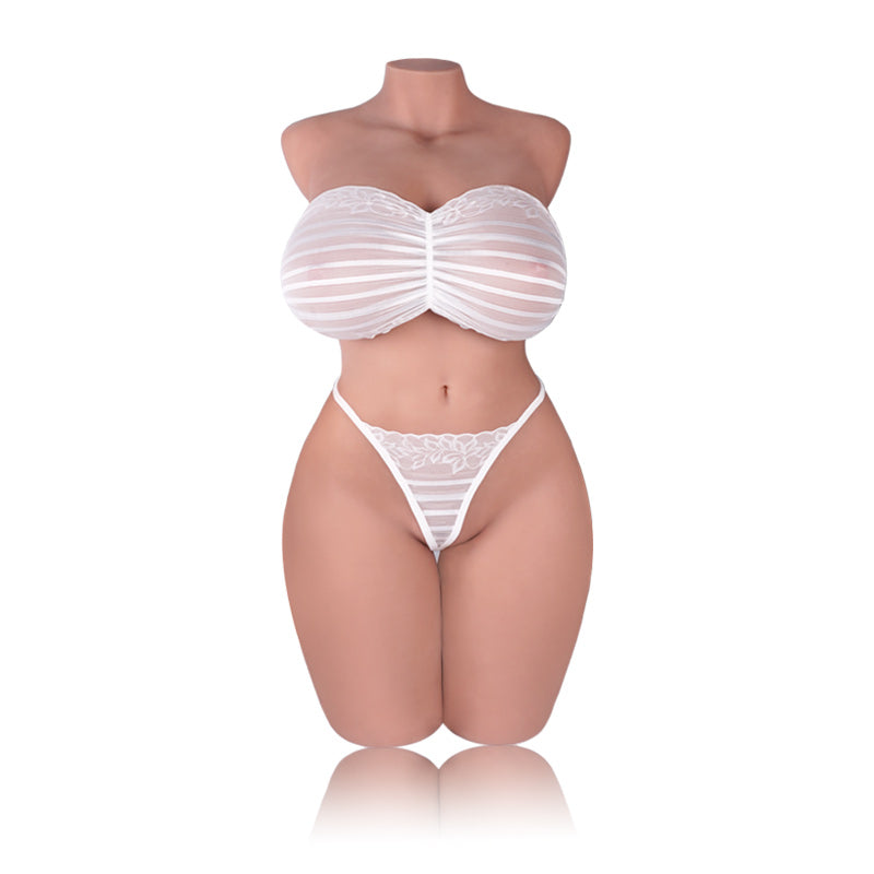 Monroe: 67.0LB Plump BBW Big Ass Love Toy Sex Doll Torso (Wheat)